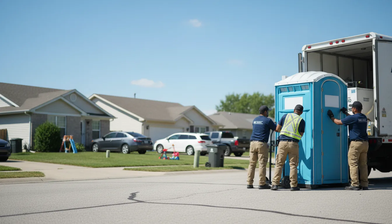Standard Porta Potty Rentals in Weldon, IL near me